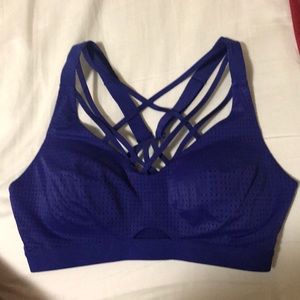royal blue victoria secret sport bra